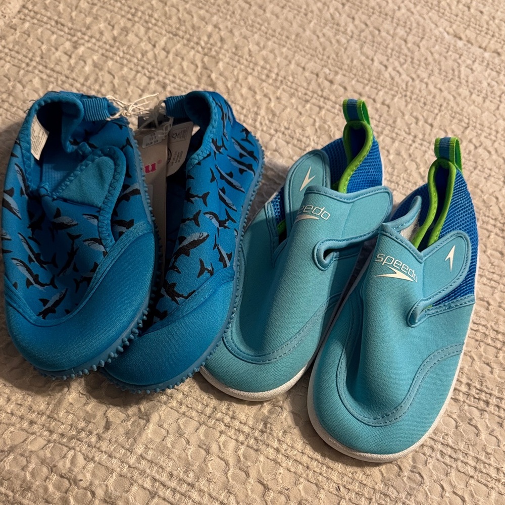 Kids Water Shoes - Blue and Teal